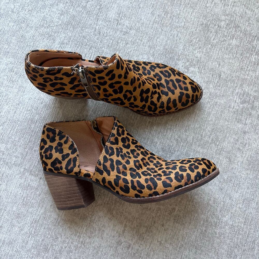 Anthropologie Calf Hair Boots